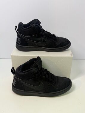 Nike Black High-Top Sneakers youth 4